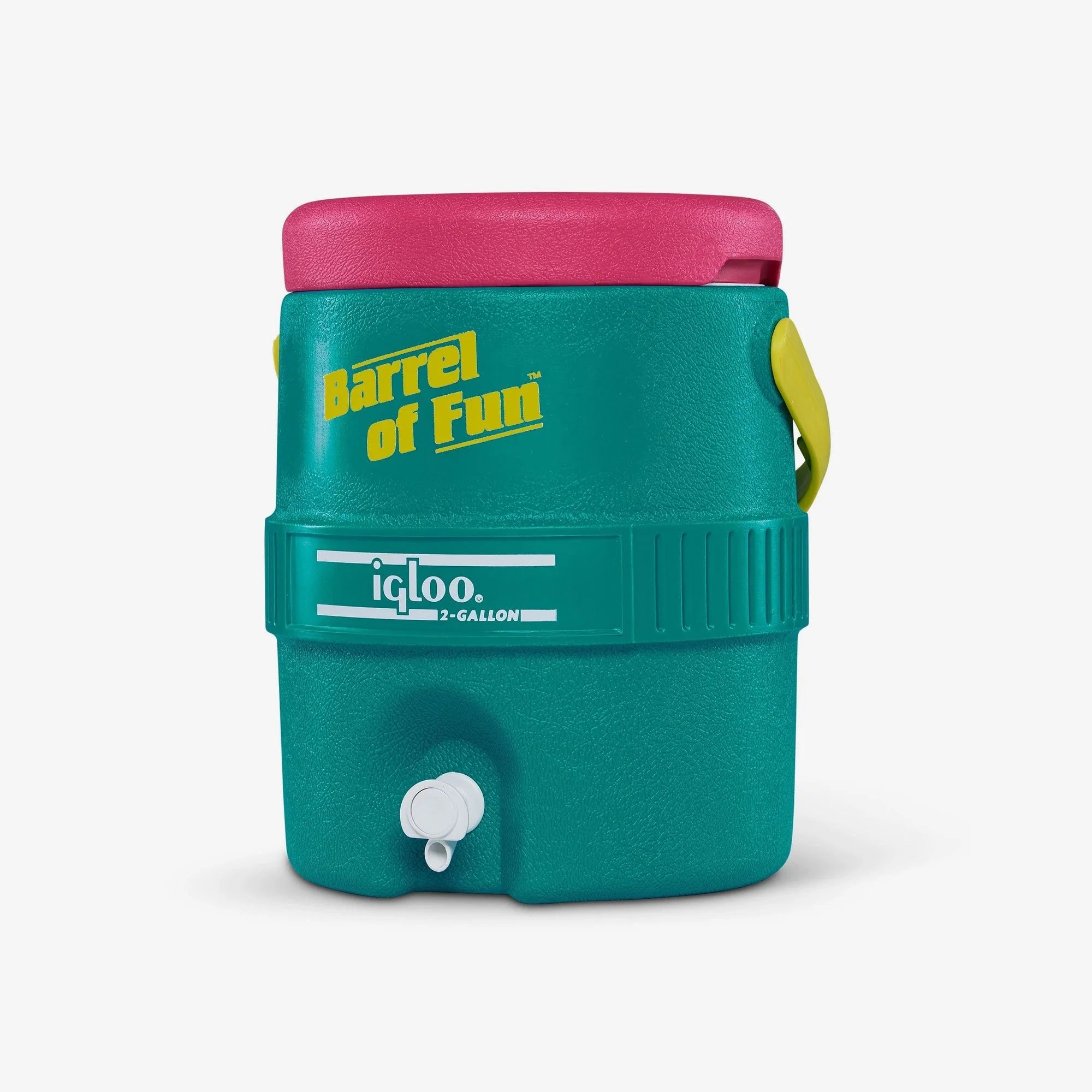 Igloo Insulated Cooler Durable Cooler Retro Barrel of Fun 2 Gallon Jug - Image 34