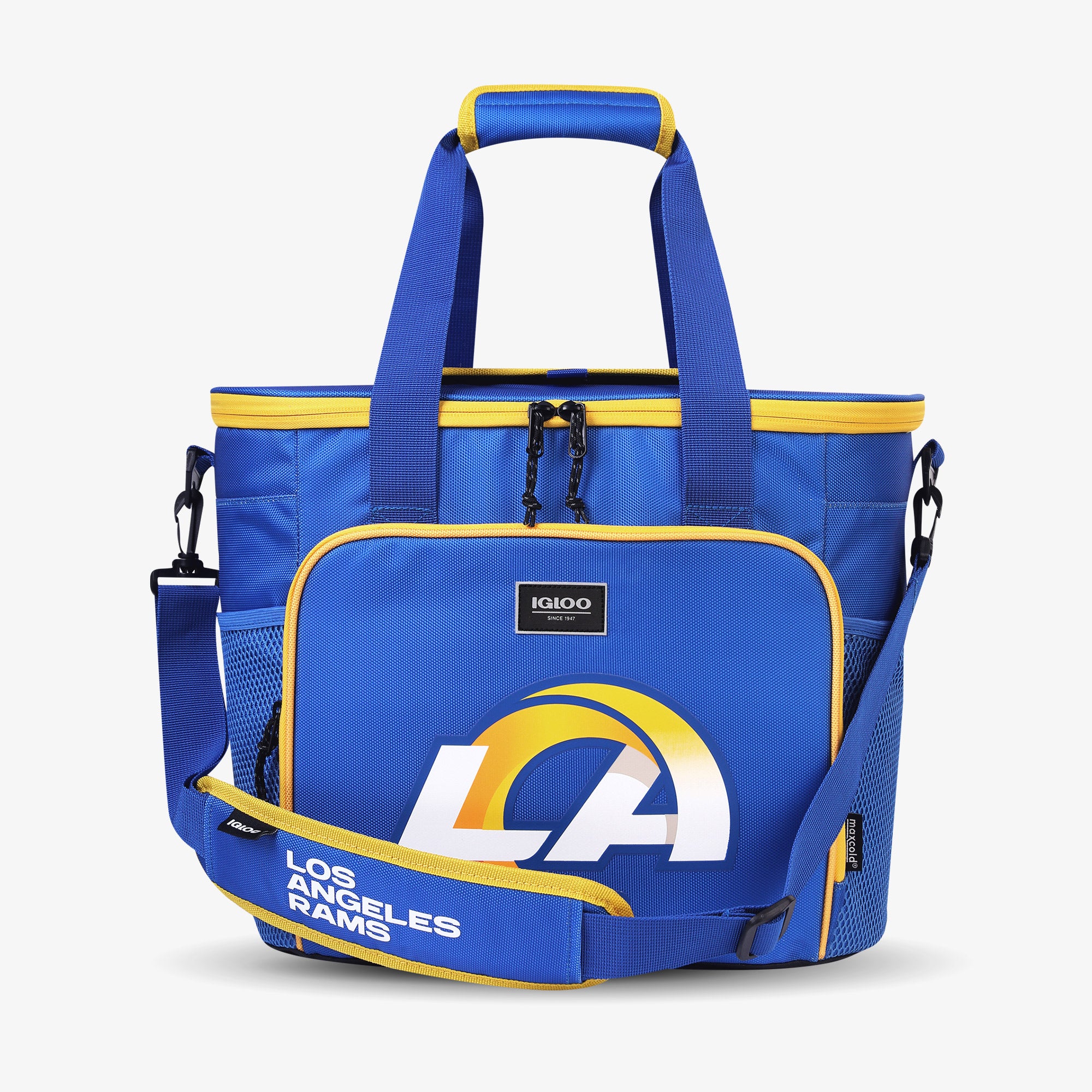 Igloo Insulated Cooler Durable Cooler Los Angeles Rams Tailgate Tote