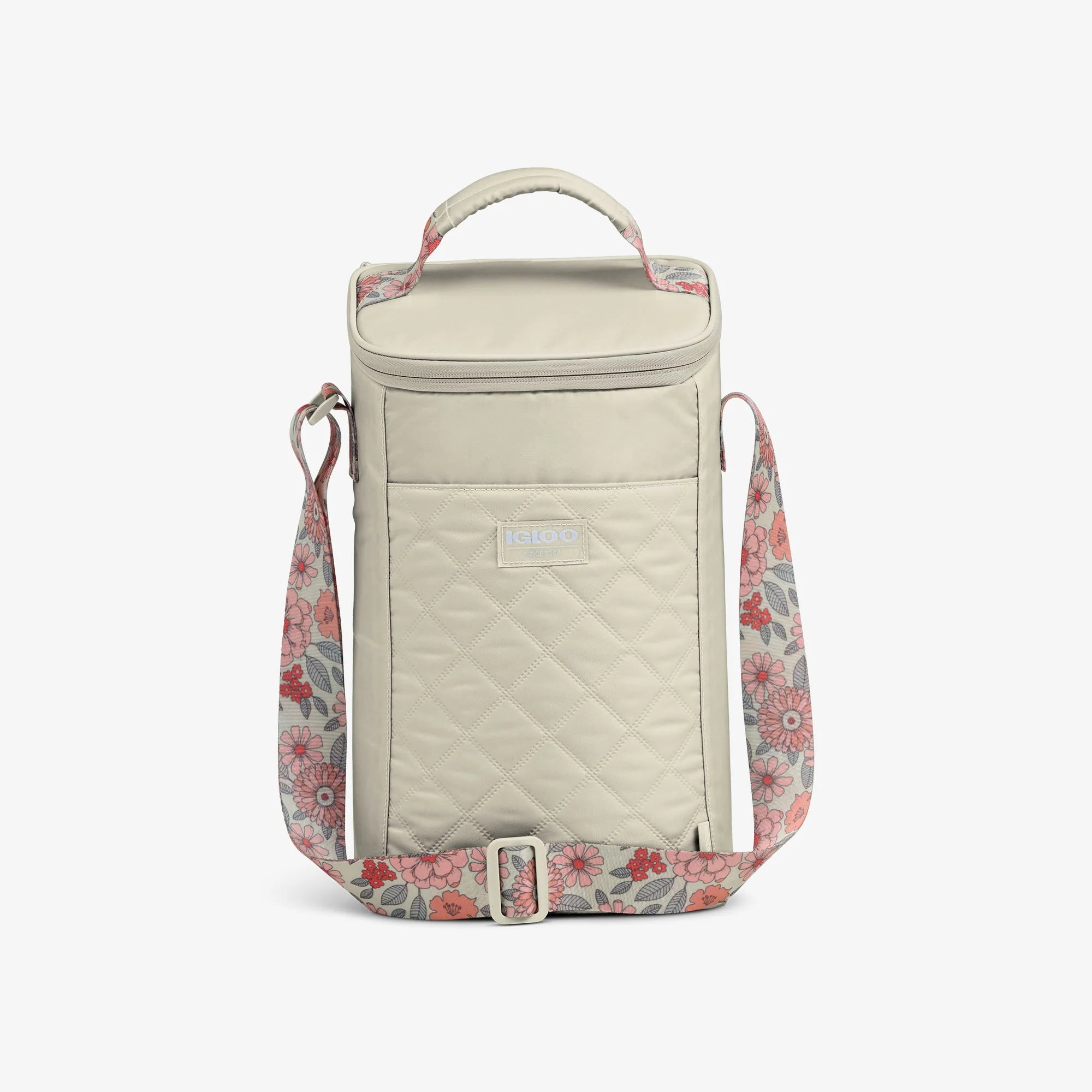 Igloo Insulated Cooler Durable Cooler Floral MaxCold? DUO Vertical Crossbody?Cooler Bag - Image 3