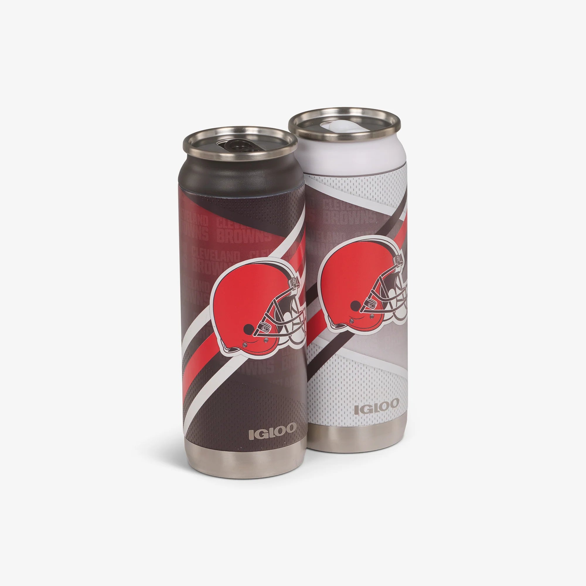 Igloo Insulated Cooler Durable Cooler Cleveland Browns Home & Away 16 Oz Can 2-Pack - Image 4