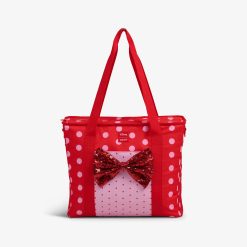Igloo Insulated Cooler Collectible Gift for Fans Cooler Disney Minnie Mouse Polka Dots Dual Compartment Tote Cooler Bag