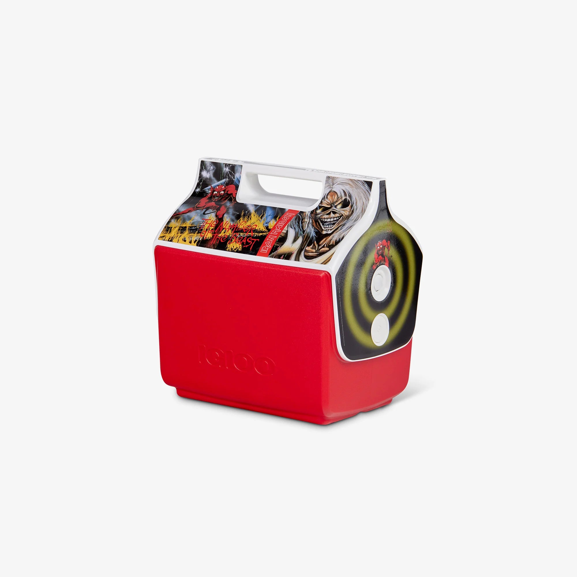 Igloo Personal Cooler Insulated Cooler Durable Cooler Iron Maiden The Number of the Beast Little Playmate 7 Qt Cooler - Image 2