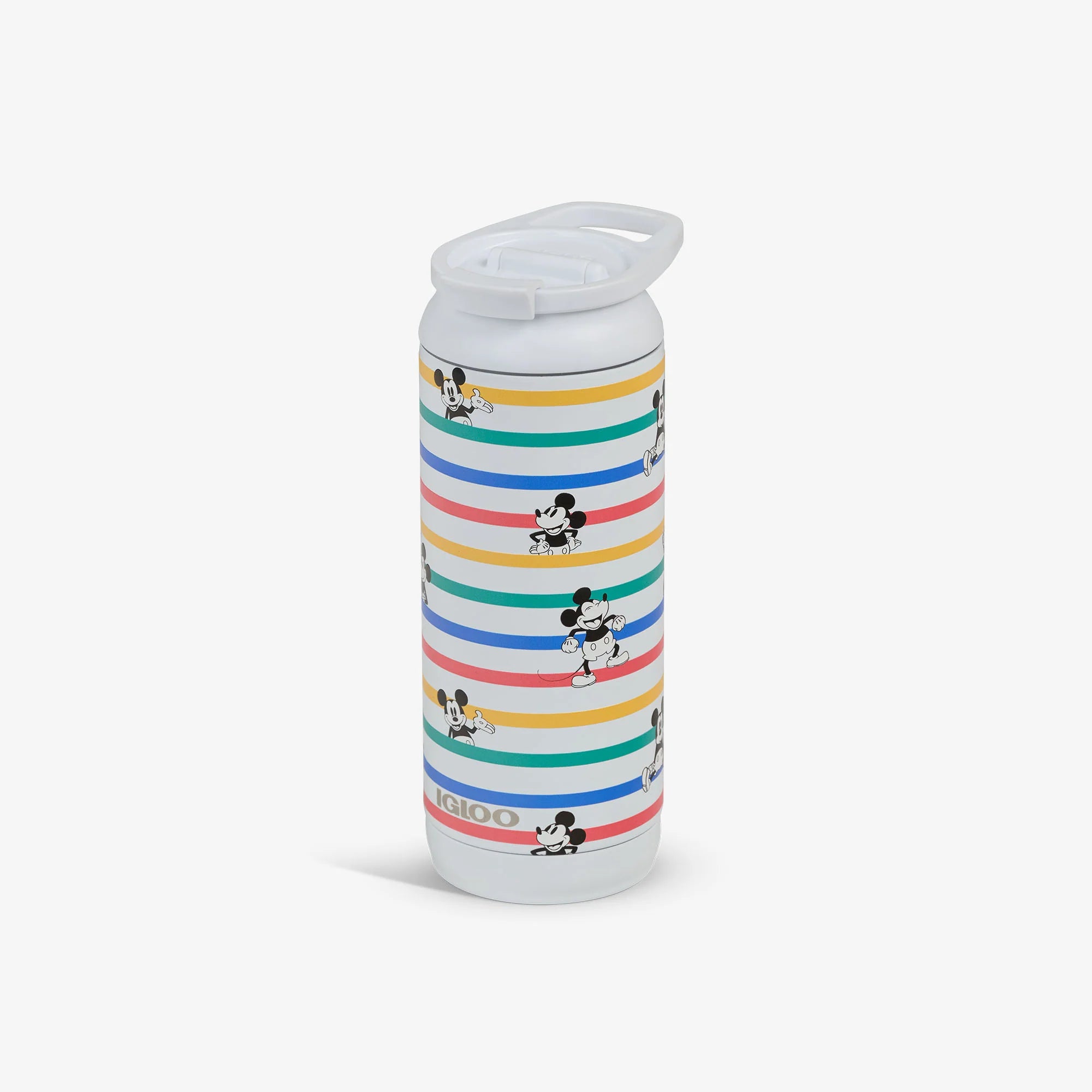 Igloo Travel Collectible Gift for Fans Cooler Disney Mickey Mouse Stripe 16 Oz Flip Flip'n'Sip Sip Tumbler - Image 2