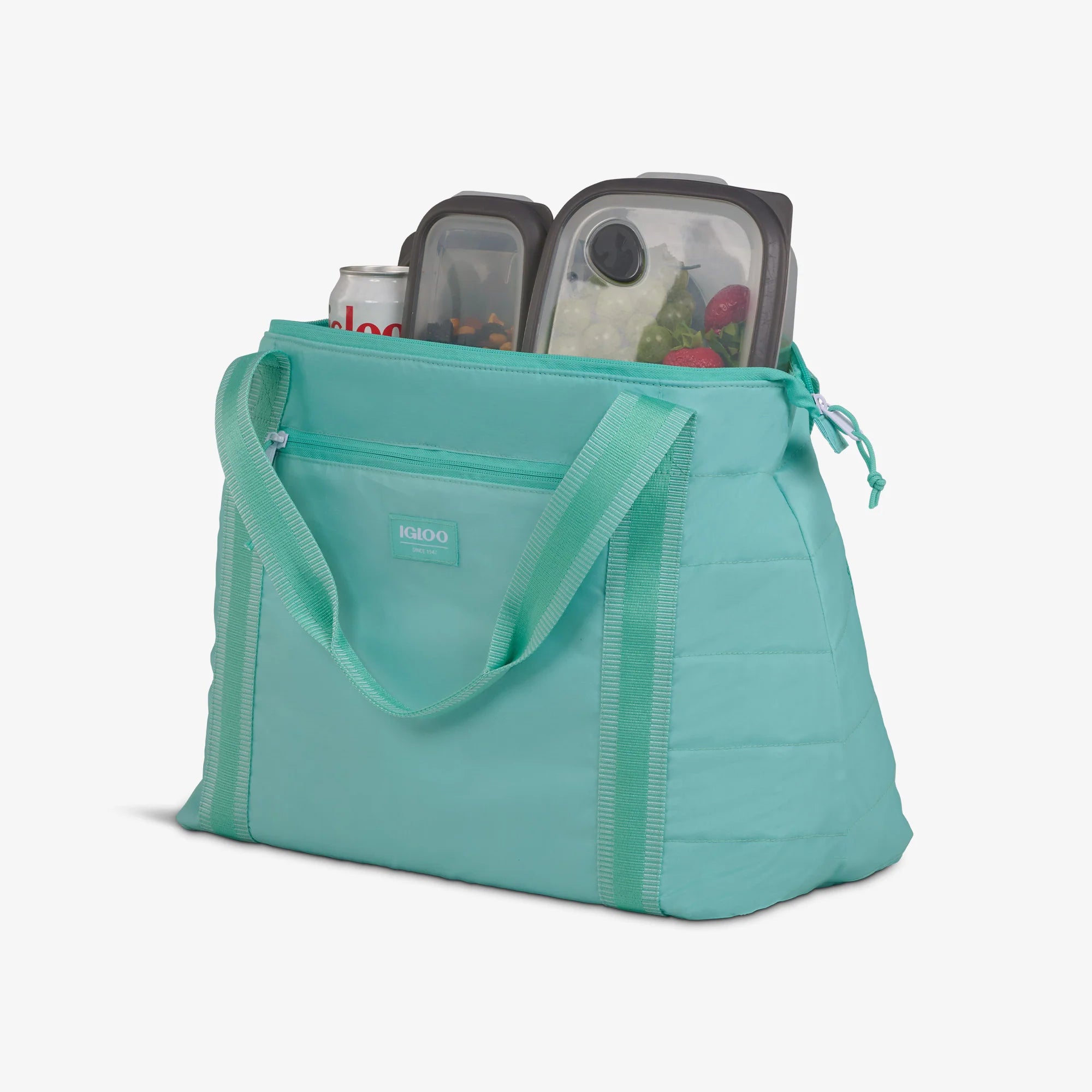 Igloo Insulated Cooler Durable Cooler Packable Puffer 20-Can Cooler Bag - Image 20