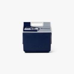 Igloo Personal Cooler Insulated Cooler Durable Cooler Seattle Seahawks Little Playmate 7 Qt Cooler