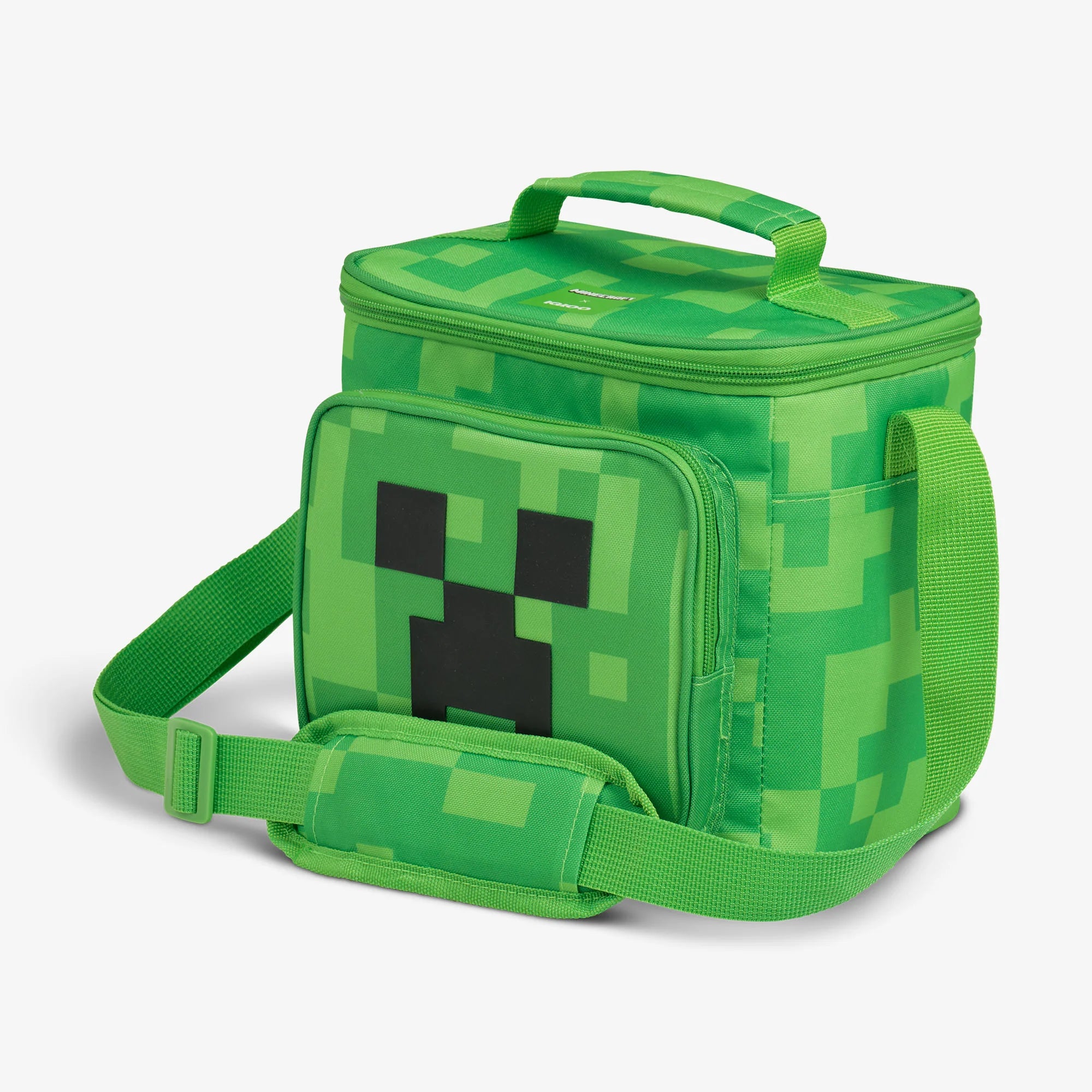 Igloo Portable Cooler Durable Cooler Minecraft Creeper Square Lunch Cooler Bag - Image 2