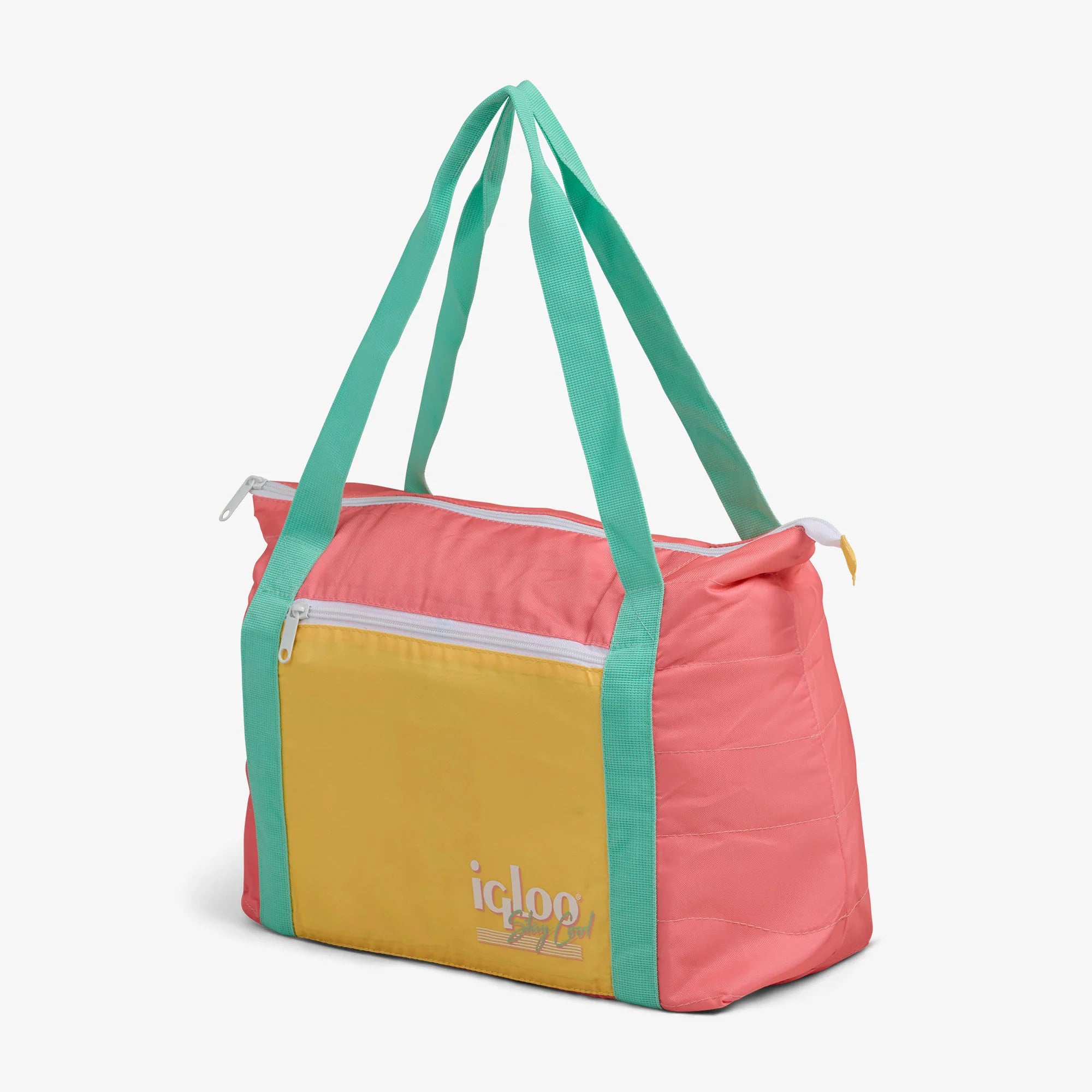 Igloo Insulated Cooler Durable Cooler Retro Packable Puffer 20-Can Cooler Bag - Image 19