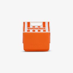Igloo Personal Cooler Insulated Cooler Durable Cooler Whataburger Flip'n'SipWhatacoolerFlip'n'Sip Little Playmate 7 Qt Cooler