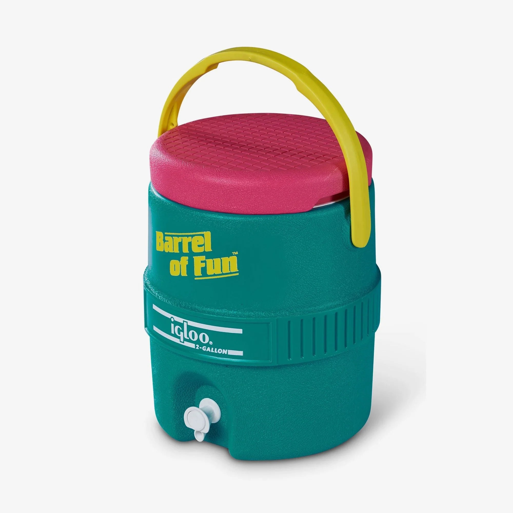 Igloo Insulated Cooler Durable Cooler Retro Barrel of Fun 2 Gallon Jug - Image 31