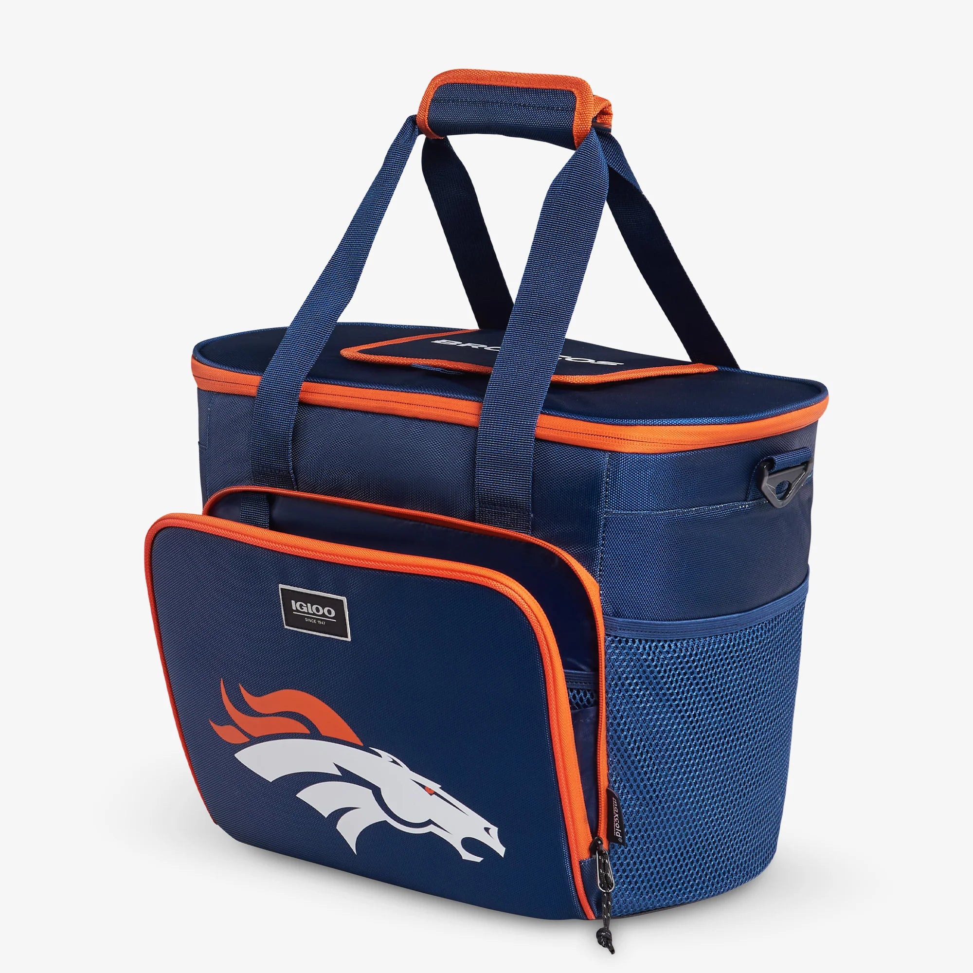 Igloo Insulated Cooler Durable Cooler Denver Broncos Tailgate Tote - Image 2