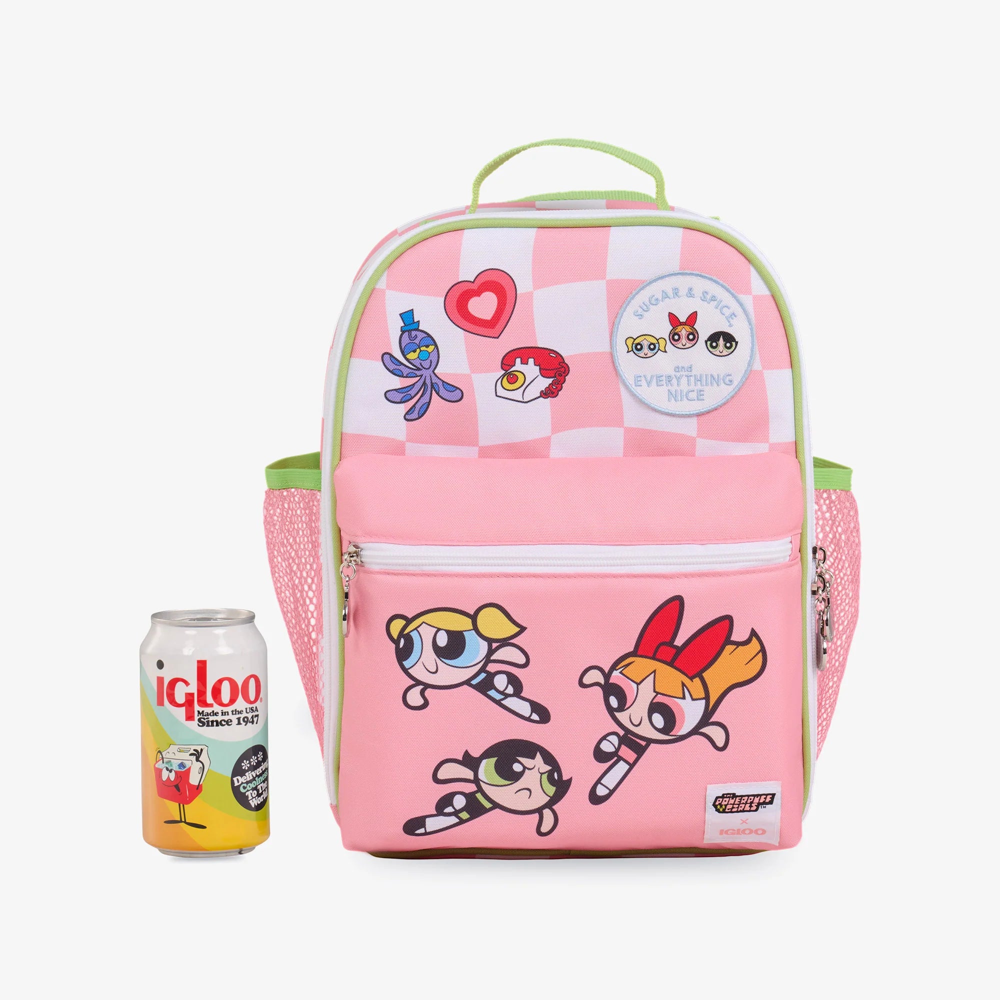 Igloo Insulated Cooler Durable Cooler The Powerpuff Girls Mini Convertible Backpack Cooler - Image 7