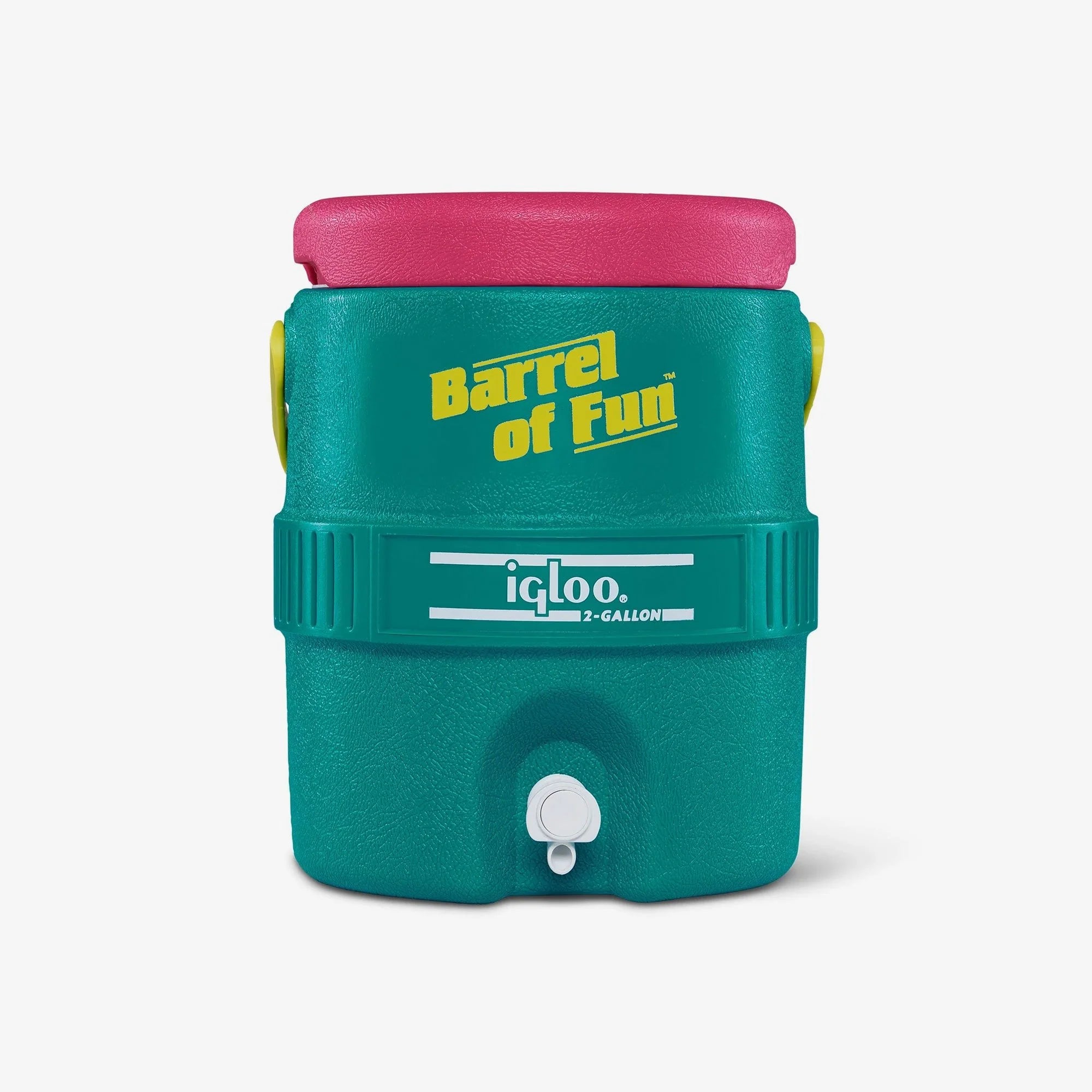 Igloo Insulated Cooler Durable Cooler Retro Barrel of Fun 2 Gallon Jug - Image 9