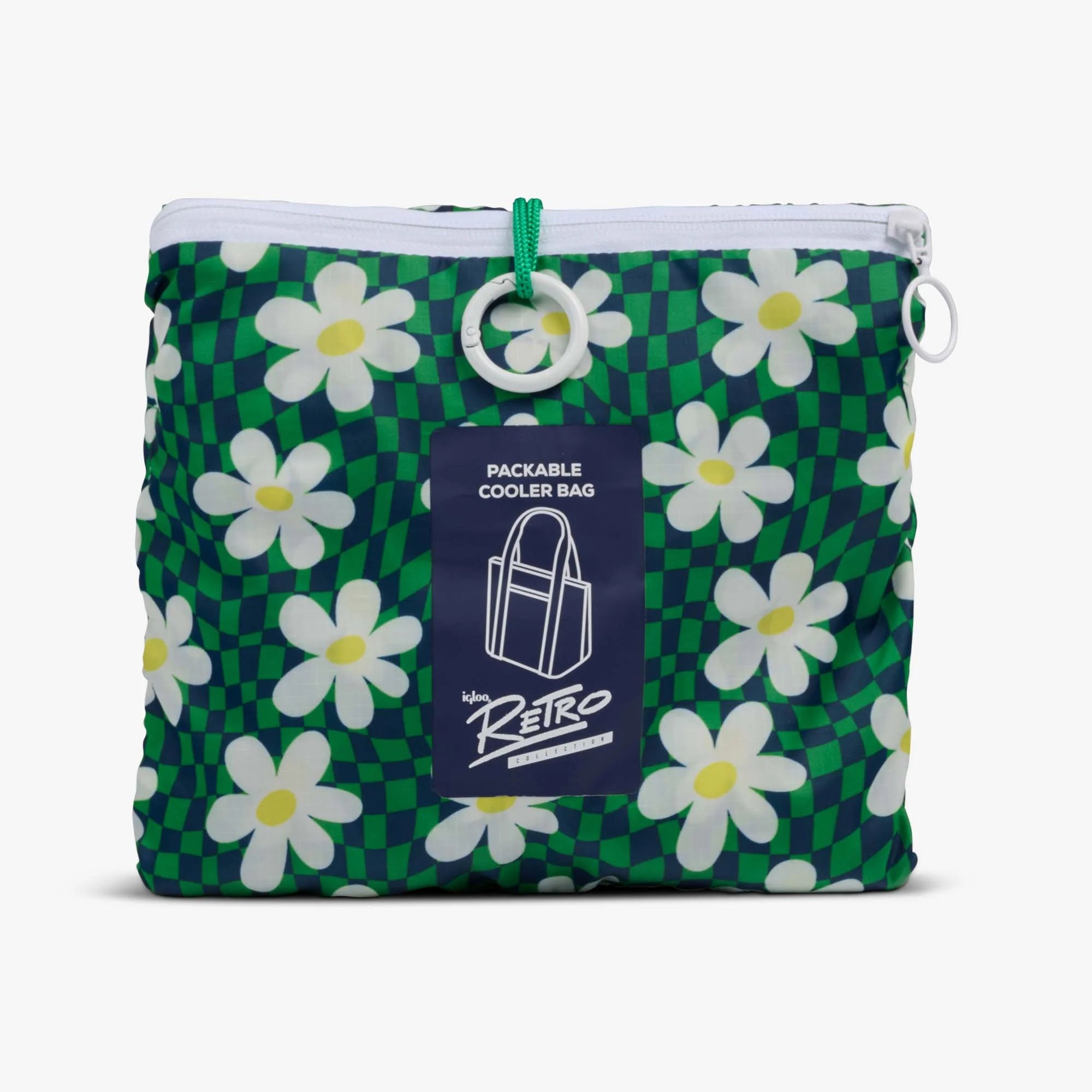 Igloo Insulated Cooler Durable Cooler Retro Packable Puffer 20-Can Cooler Bag - Image 6