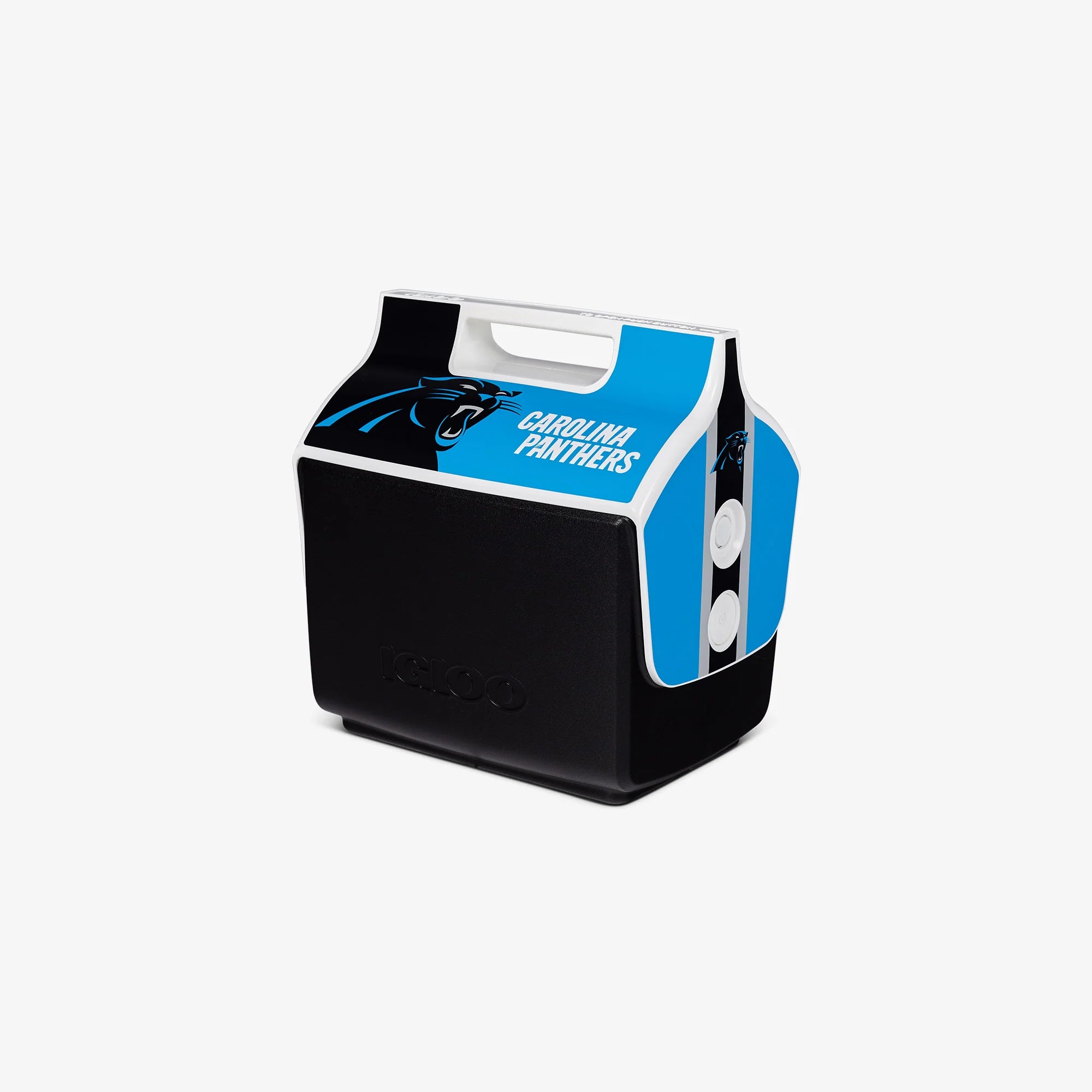 Igloo Personal Cooler Insulated Cooler Durable Cooler Carolina Panthers Little Playmate 7 Qt Cooler - Image 2