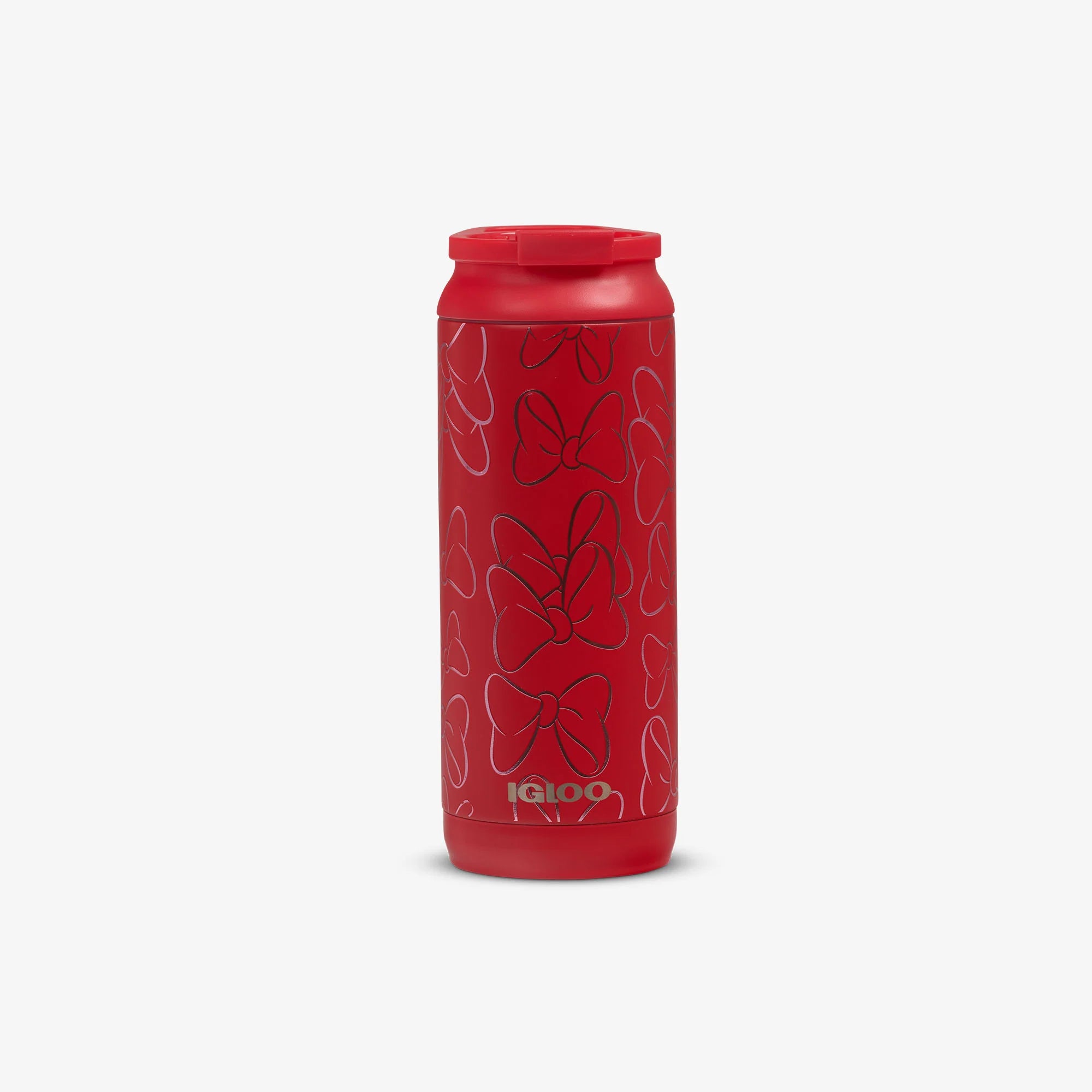 Igloo Travel Collectible Gift for Fans Cooler Disney Minnie Mouse Bow 16 Oz Flip Flip'n'Sip Sip Tumbler