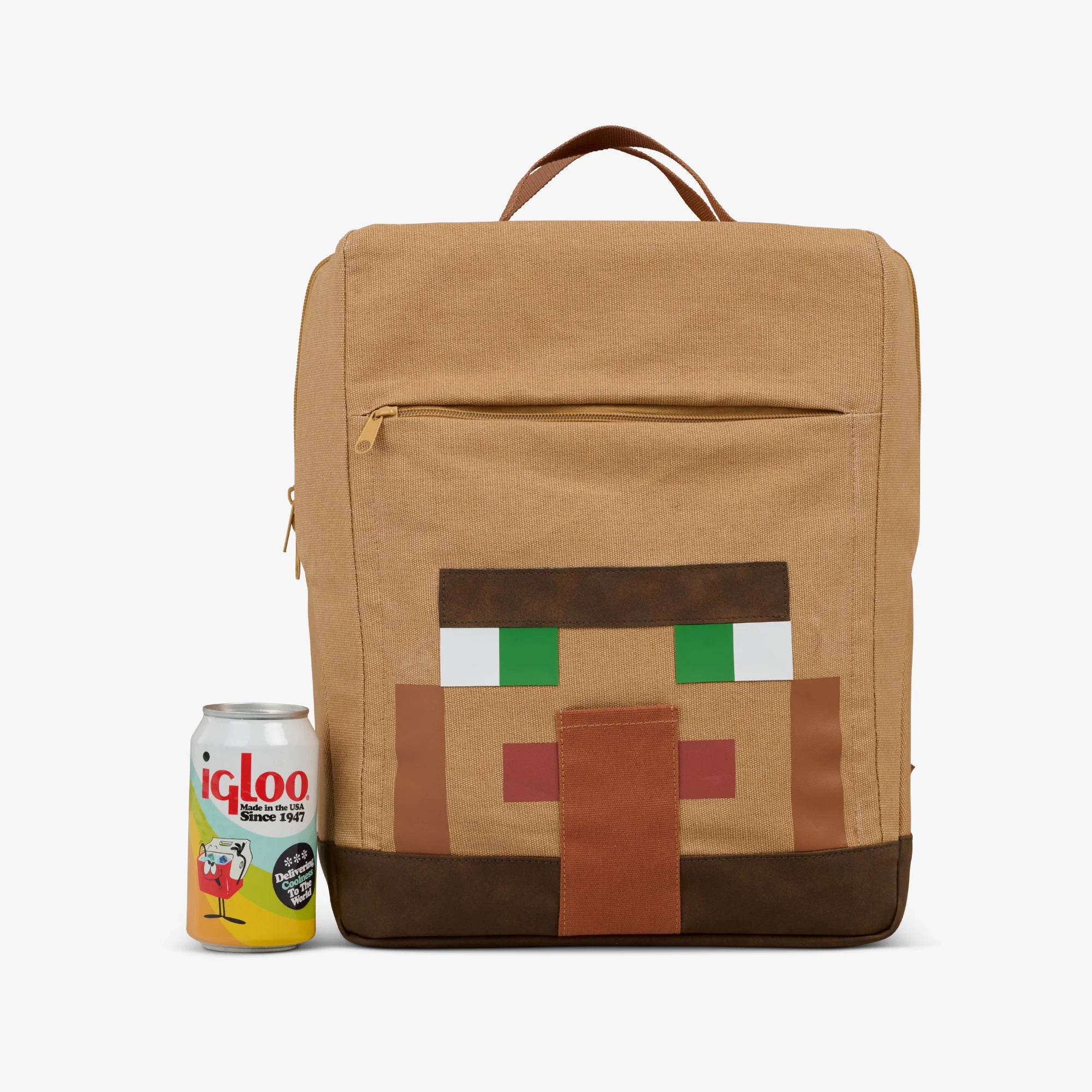 Igloo Insulated Cooler Durable Cooler Minecraft Villager Backpack Cooler 20?Can Capacity - Image 5