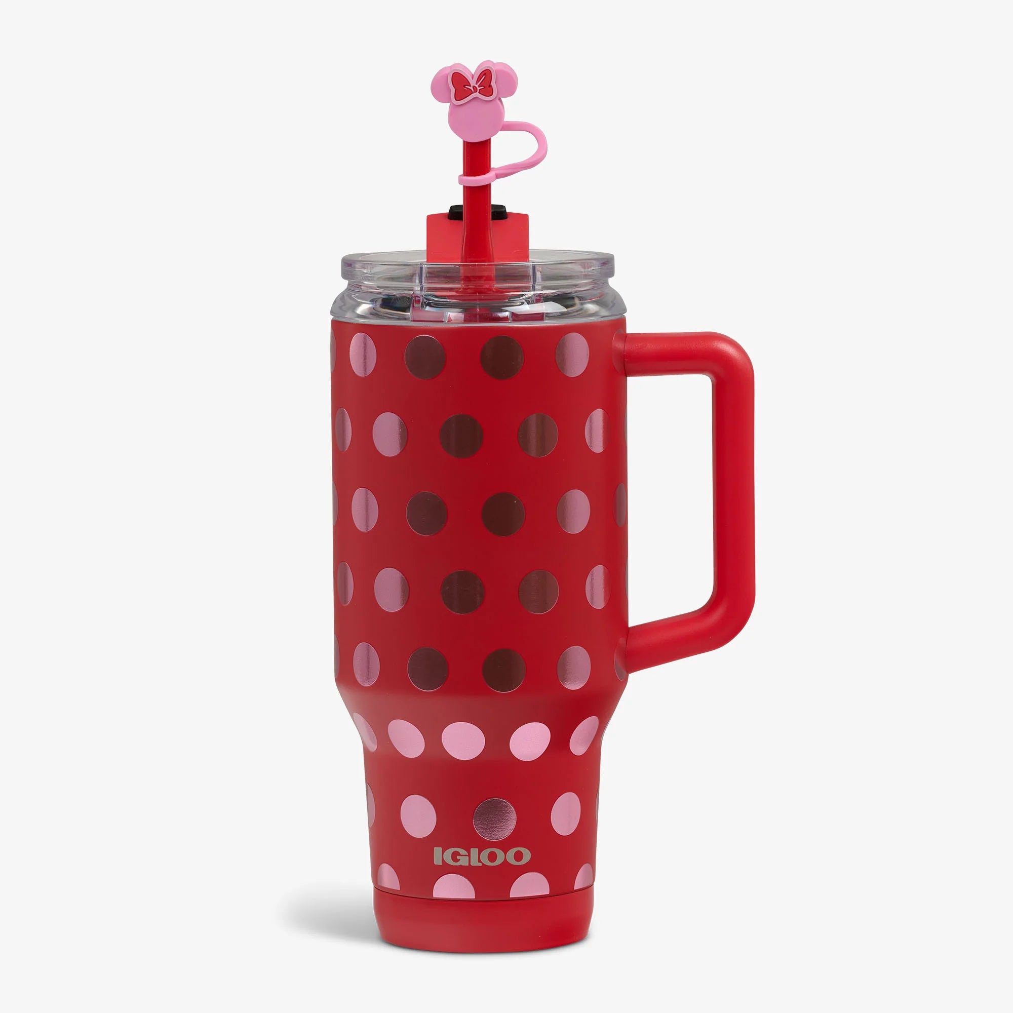 Igloo Insulated Cooler Collectible Gift for Fans Cooler Disney Minnie Mouse Polka Dots 32 Oz Travel Mug