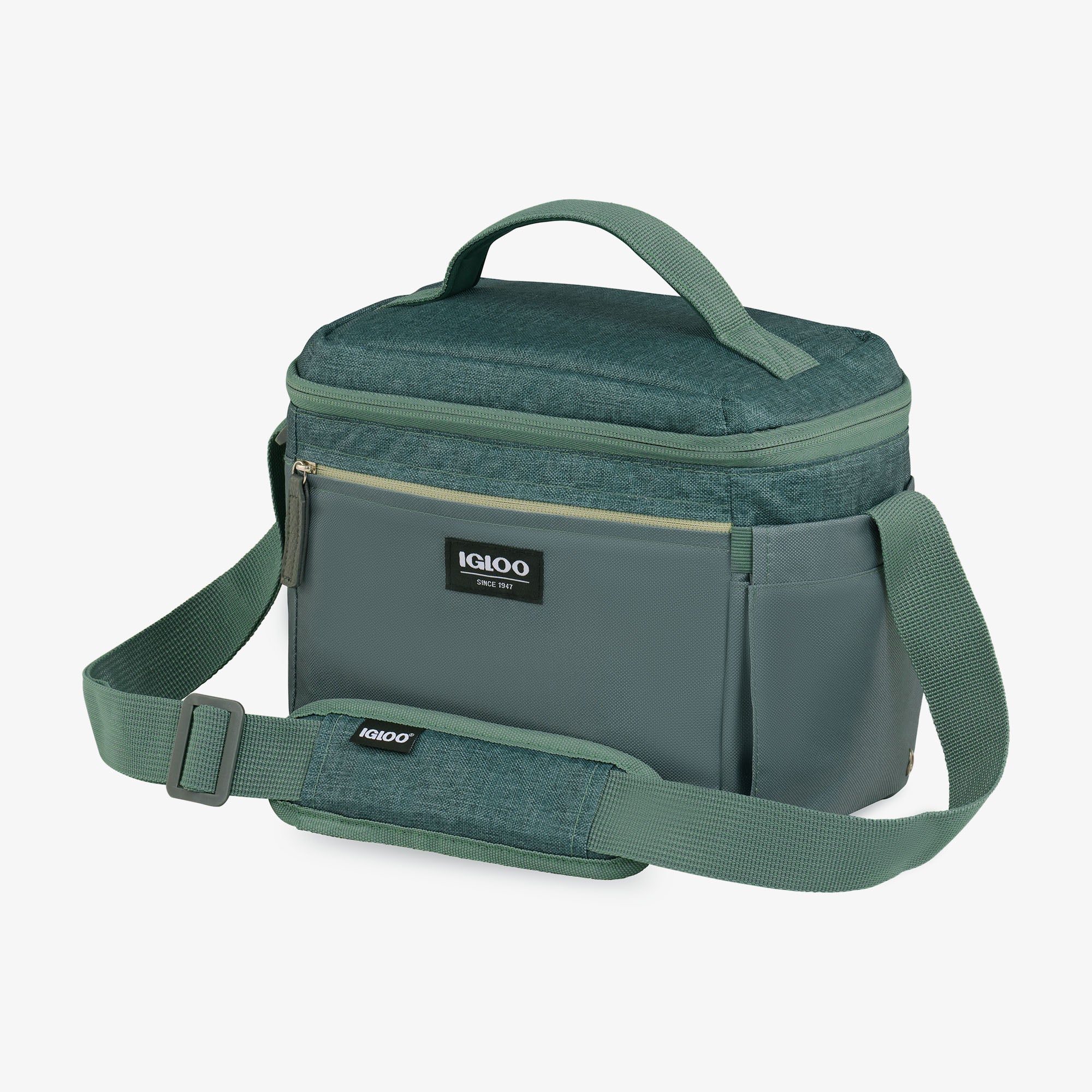 Igloo Portable Cooler Durable Cooler Everyday Lunch Rounded Cube Cooler Bag - Image 7