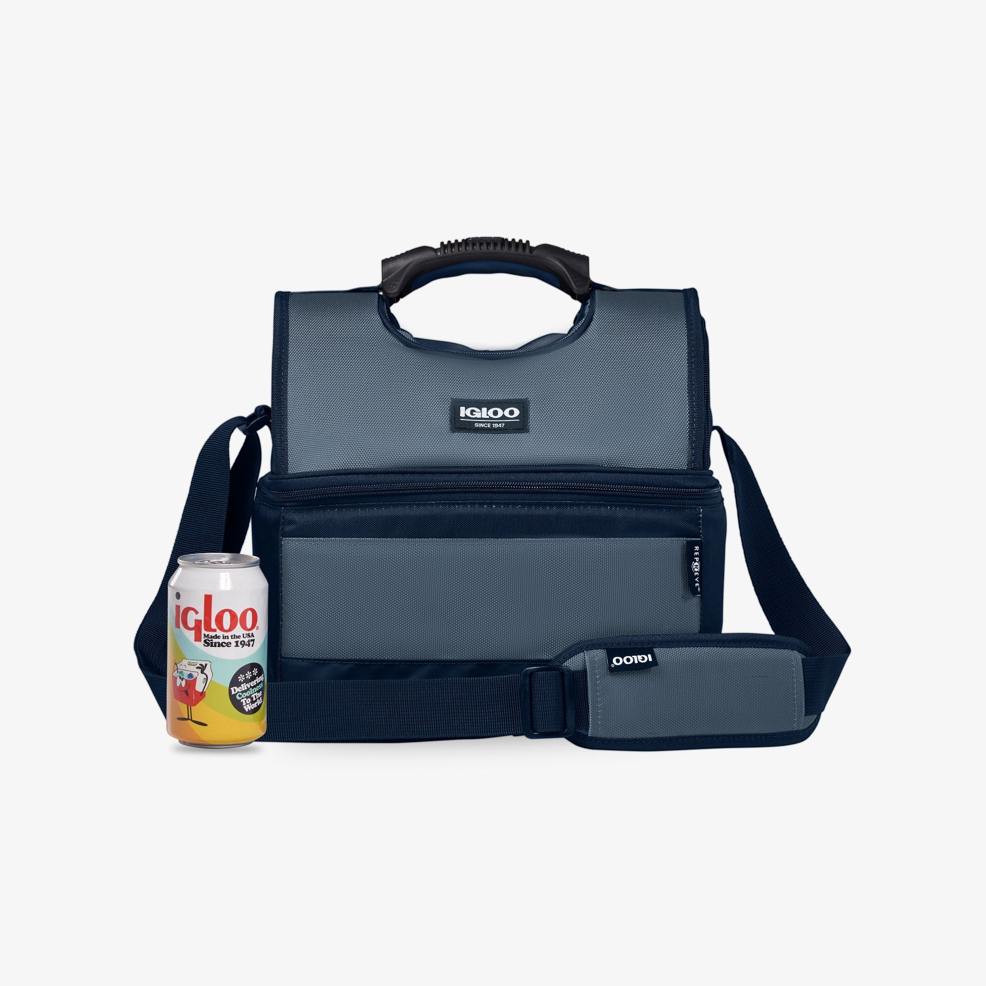 Igloo Insulated Cooler Durable Cooler MaxCold Evergreen Gripper 16-Can Bag - Image 5