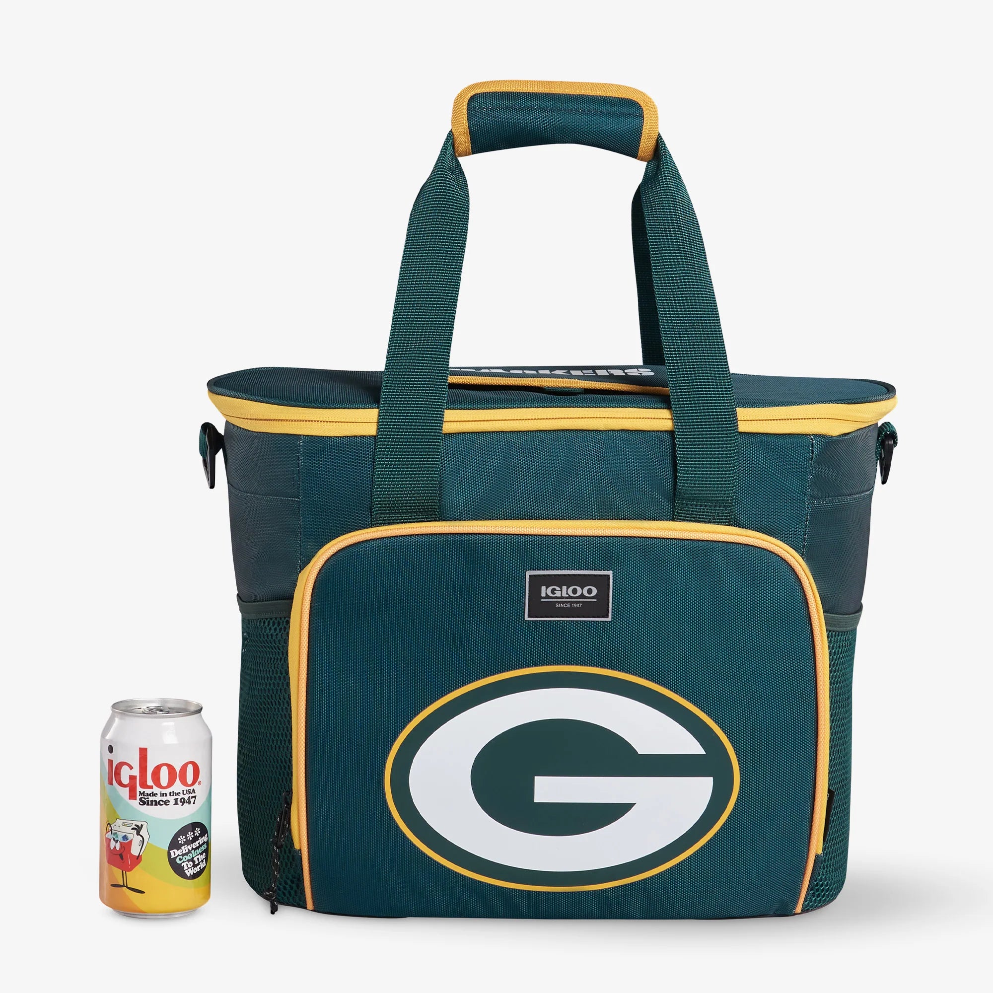 Igloo Insulated Cooler Durable Cooler Green Bay Packers Tailgate Tote - Image 7