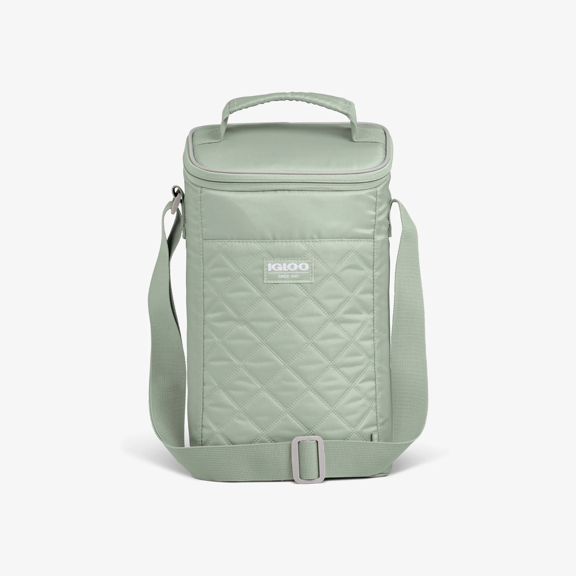Igloo Insulated Cooler Durable Cooler MaxCold DUO Vertical Crossbody Cooler Bag