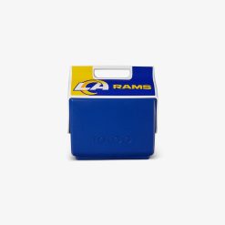 Igloo Personal Cooler Insulated Cooler Durable Cooler Los Angeles Rams Little Playmate 7 Qt Cooler