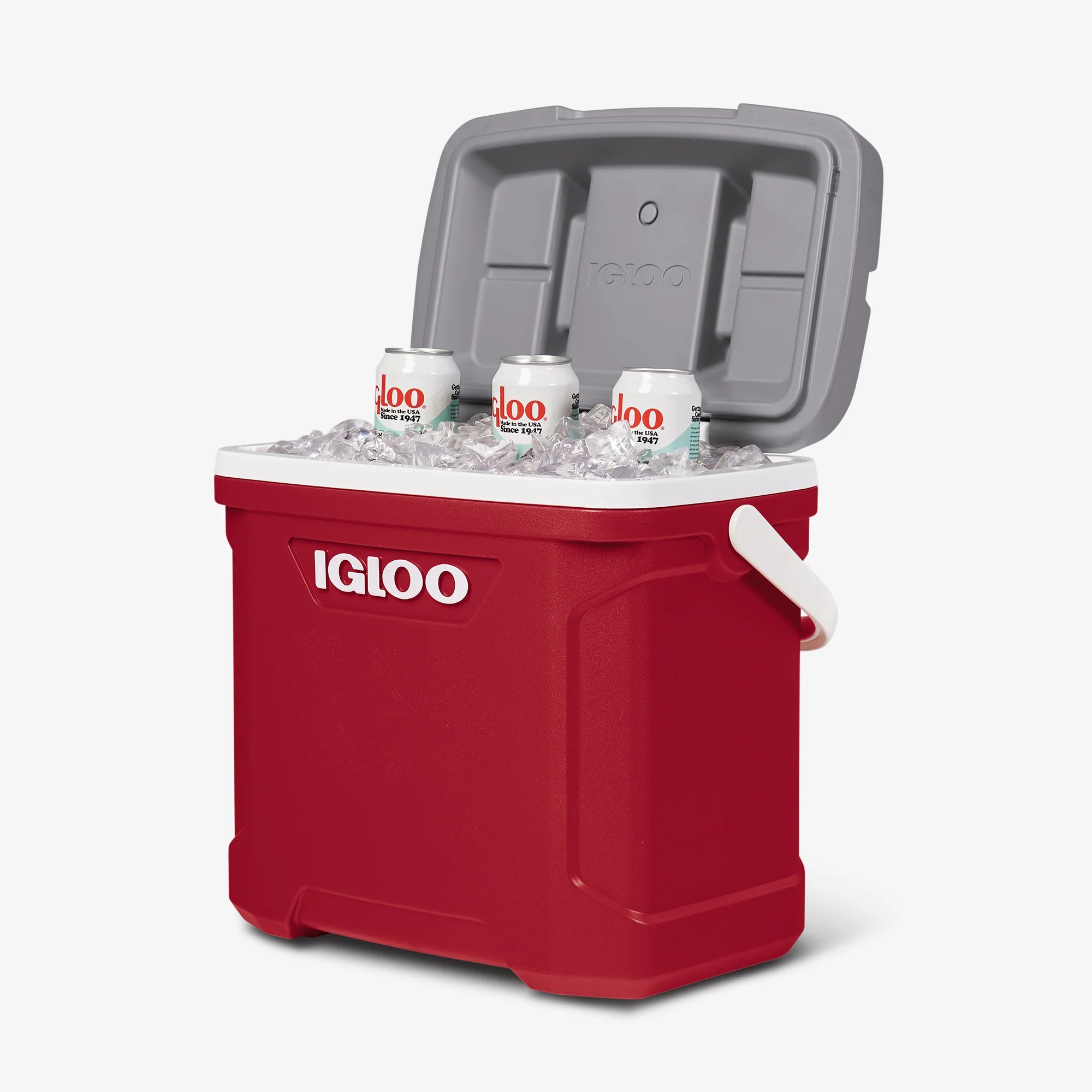 Igloo Large Cooler Insulated Cooler Durable Cooler Latitude 30 Qt Cooler - Image 8