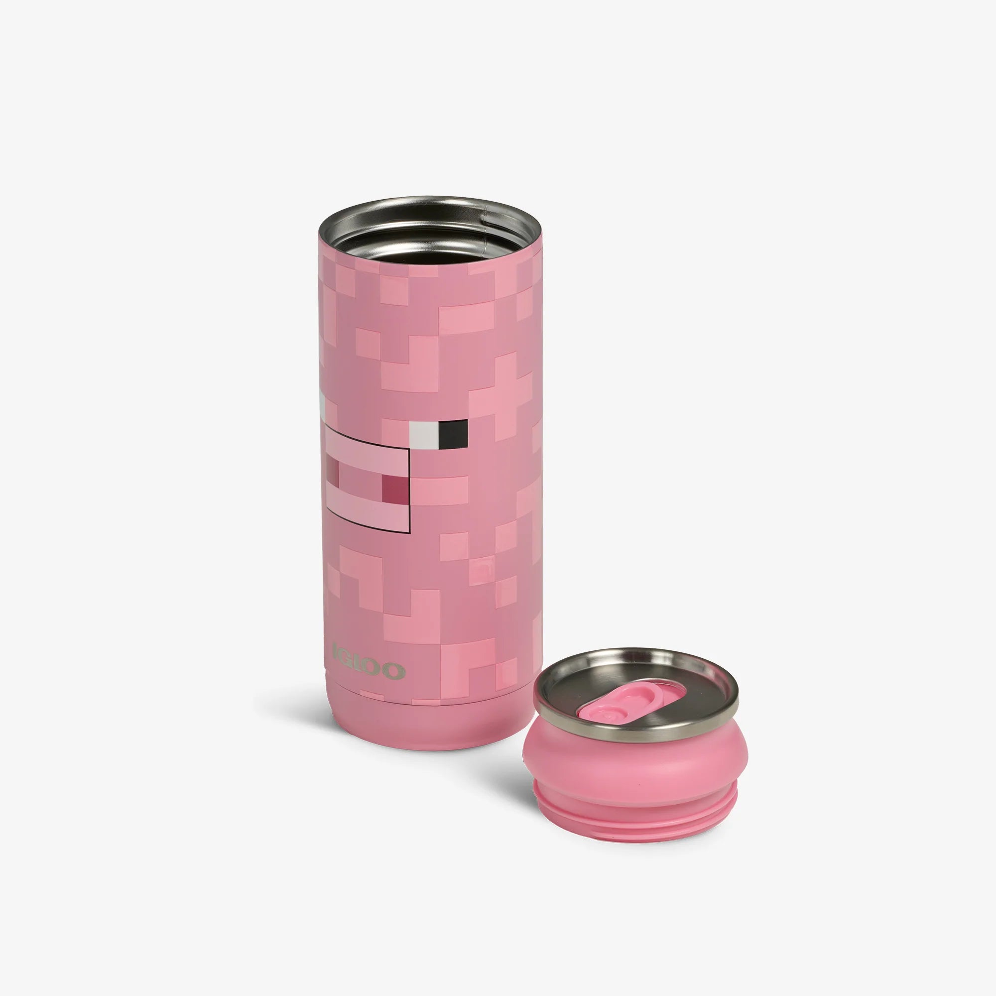 Igloo Insulated Cooler Durable Cooler Minecraft Pig 16 Oz Can - Image 3