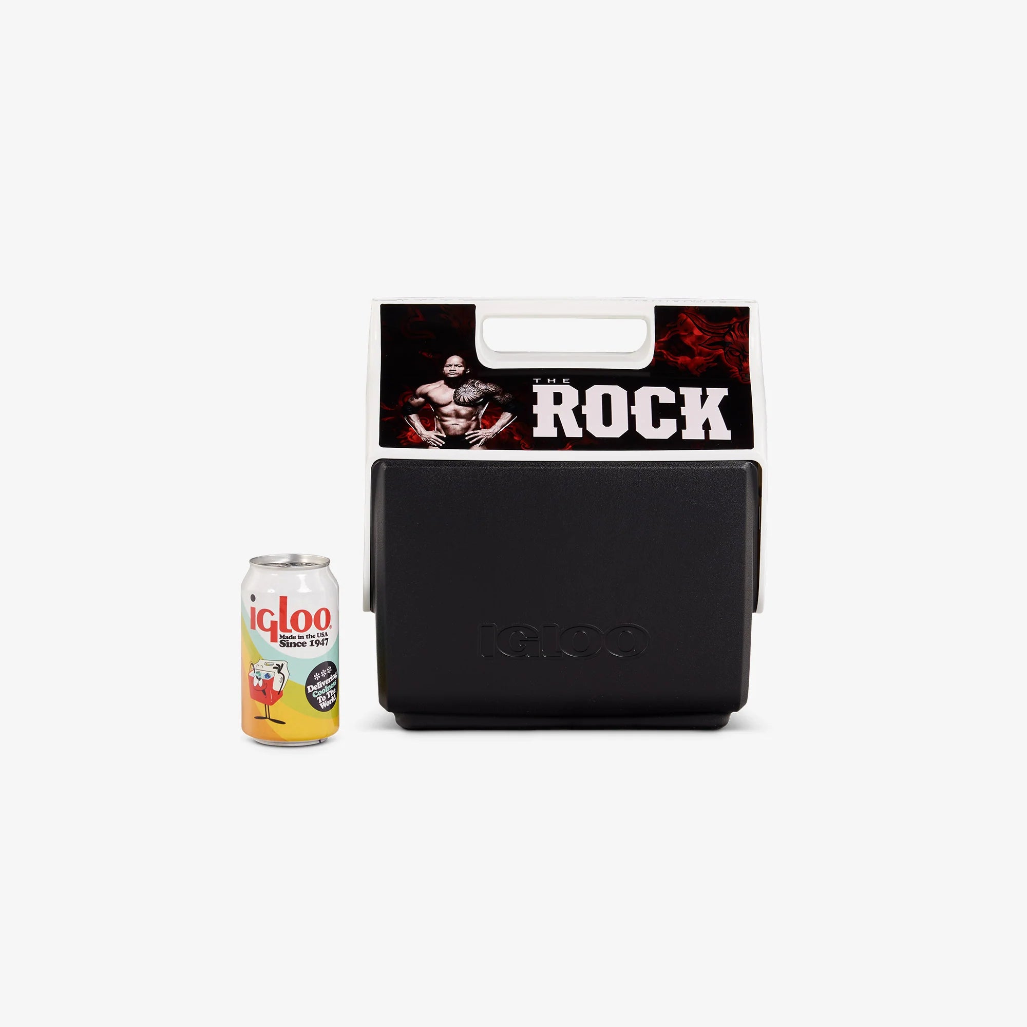 Igloo Personal Cooler Insulated Cooler Durable Cooler WWE The Rock Little Playmate 7 Qt Cooler - Image 5