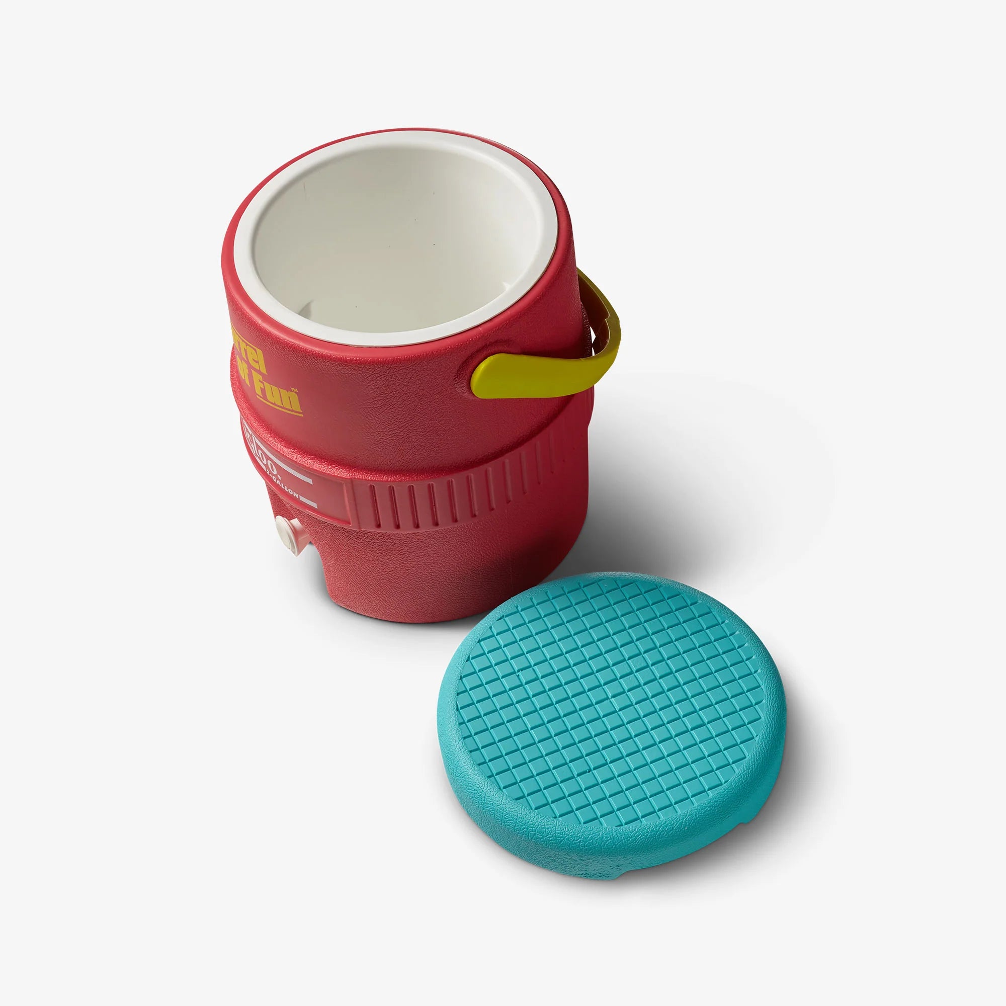 Igloo Insulated Cooler Durable Cooler Retro Barrel of Fun 2 Gallon Jug - Image 44