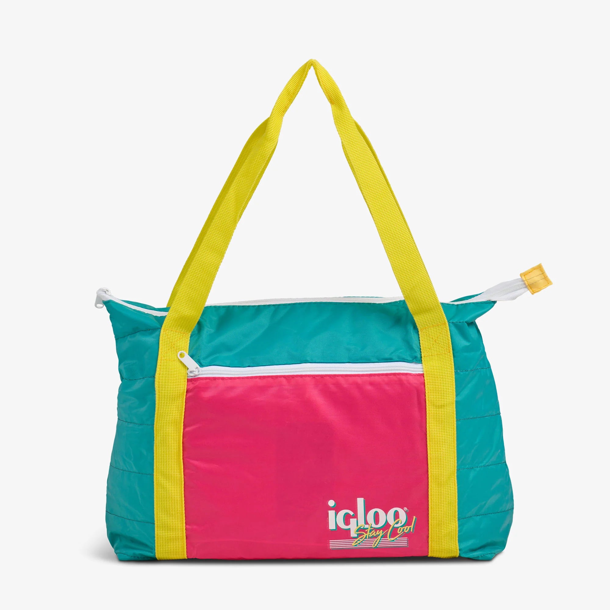 Igloo Insulated Cooler Durable Cooler Retro Packable Puffer 20-Can Cooler Bag - Image 9