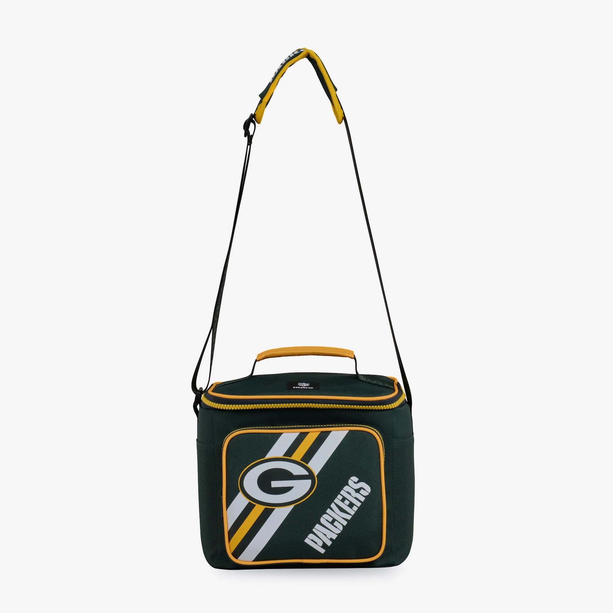Igloo Portable Cooler Durable Cooler Green Bay Packers Square Lunch Cooler Bag - Image 3