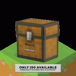 Igloo Personal Cooler Insulated Cooler Durable Cooler Minecraft Mystery Box Little Playmate 7 Qt Cooler