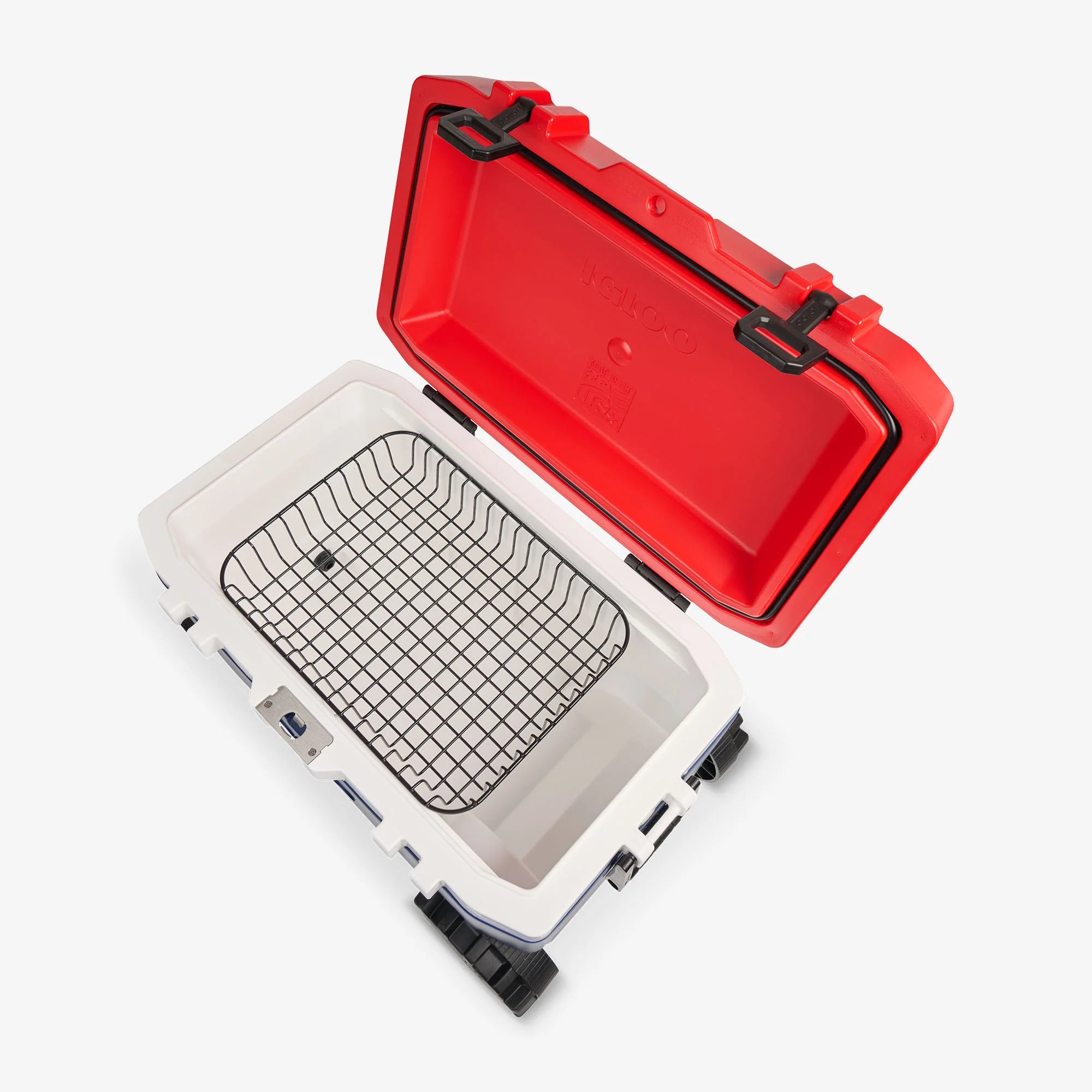Igloo Large Cooler Insulated Cooler Outdoor Cooler Trailmate® 75 Qt Roller Cooler - Image 3