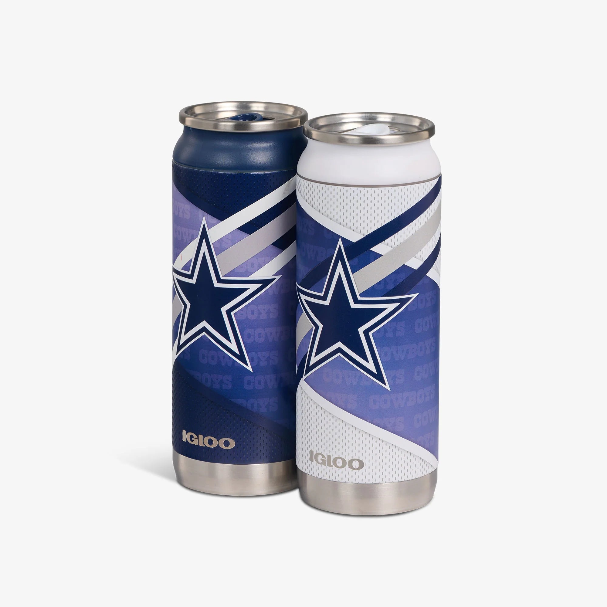 Igloo Insulated Cooler Durable Cooler Dallas Cowboys Home & Away 16 Oz Can 2-Pack - Image 2