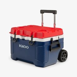 Alternative view of Igloo Large Cooler Insulated Cooler Outdoor Cooler Trailmate® 52 Qt Roller Cooler