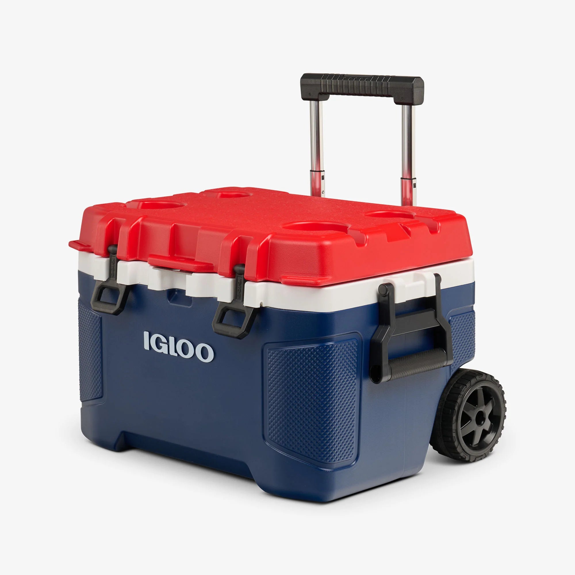 Igloo Large Cooler Insulated Cooler Outdoor Cooler Trailmate® 52 Qt Roller Cooler - Image 2