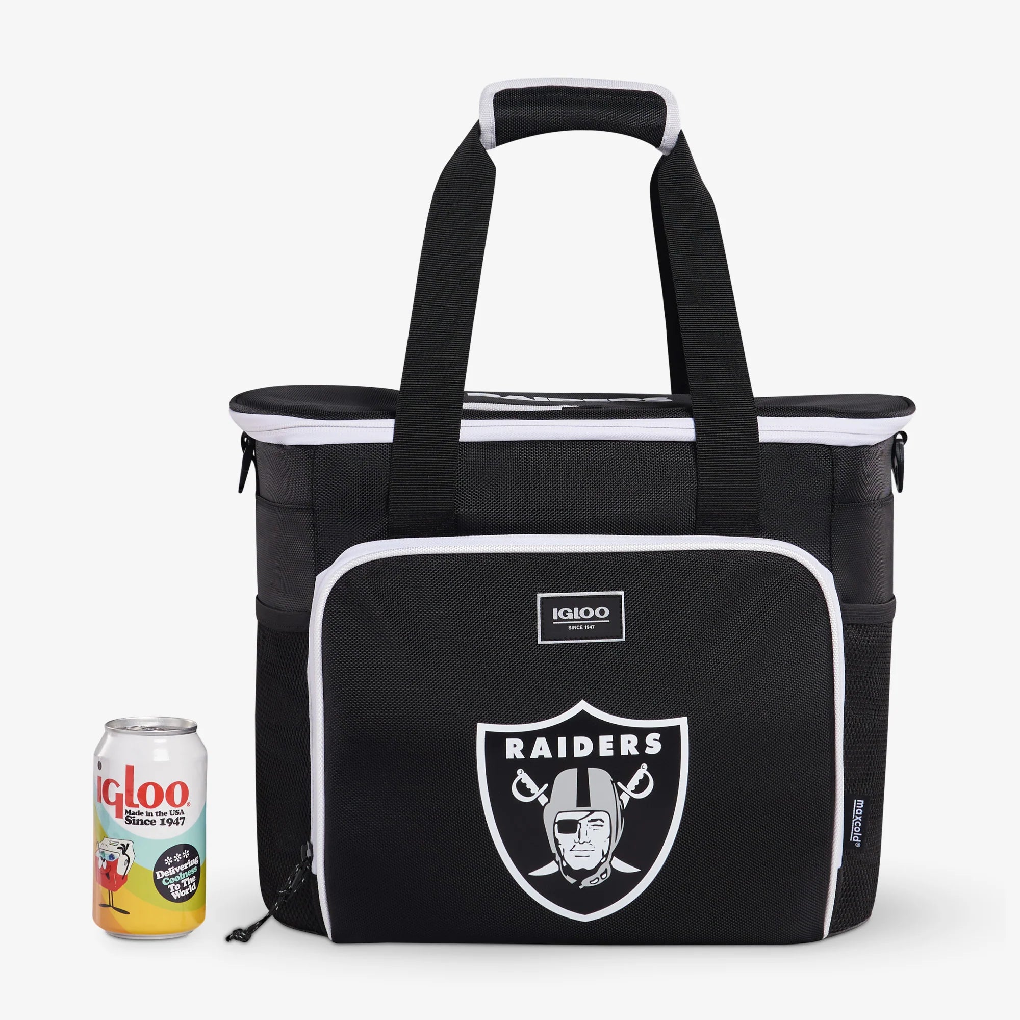 Igloo Insulated Cooler Durable Cooler Las Vegas Raiders Tailgate Tote - Image 7